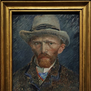 Self-portrait, 1887, by Vincent van Gogh (1853-1890)