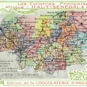 Niger Metal Print Collection: Maps