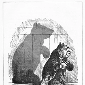 Shadow drawing. C. H. Bennett, A Great Bear