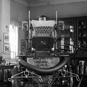 Shand Mason fire appliance in a steam museum