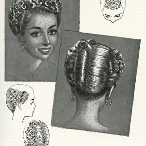 Shingle hairstyle 1940s