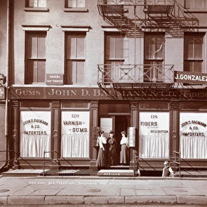 Shop front, New York
