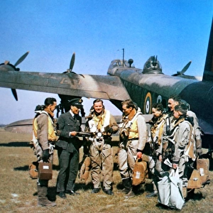 Short Stirling I -normally carried a crew of seven