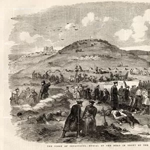 The Siege of Sebastopol - burial of the dead