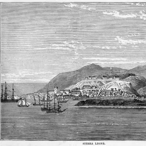 Sierra Leone Framed Art Print Collection: Freetown