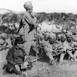Sikhs of the Indian Army in France during World War I