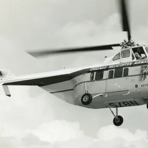 Sikorsky S-55, N875, of Chicago Helicopter Airways