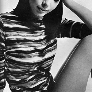 Silk jersey sweater by Fenwick, 1965