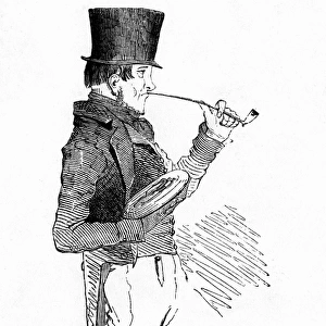A silk weaver of Spitalfields, 1840