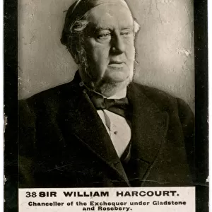 Sir William Harcourt, Liberal politician and minister