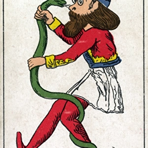Snap Playing Card - Snake Charmer