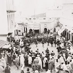 Soko Chico market, Tangier, Morocco, c. 1900