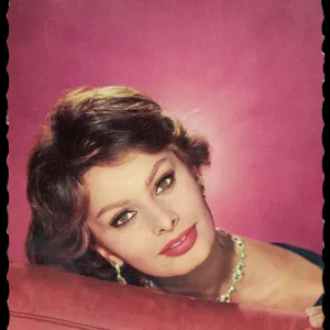 Actors and Actresses Metal Print Collection: Sophia Loren