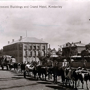 South Africa - Government Buildings & Grand Hotel, Kimberley