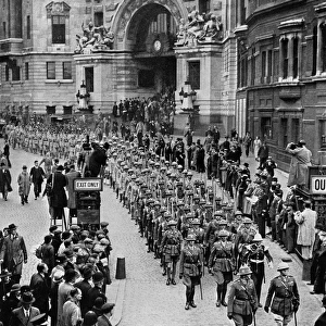 The South Africans arrive for the 1937 Coronation