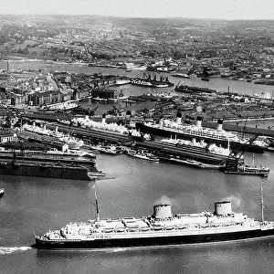 Southampton docks in the 1920s