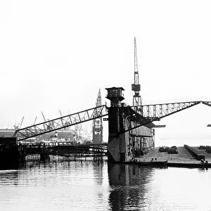 Southampton Floating Dry Dock 1930s