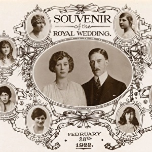 Souvenir of the Wedding of Princess Mary and Henry Lascelles