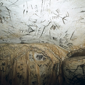 SPAIN. BenajoᮮLa Pileta Cave. Prehistoric