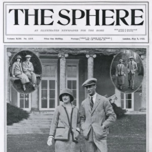 The Sphere front cover - royal honeymoon
