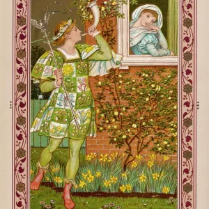 1876 Spring Announced Print 1876 Spring Announced Print
