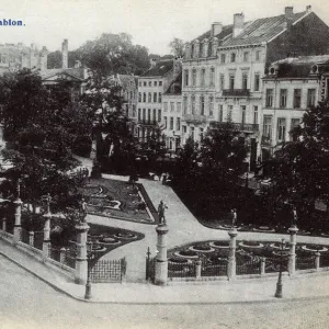 Square du Petit Sablon, Brussels, Belgium