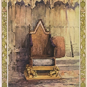 St Edwards Chair - Coronation Chair