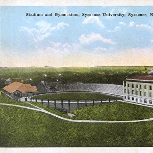 Stadium and Gymnasium, Syracuse, New York State, USA