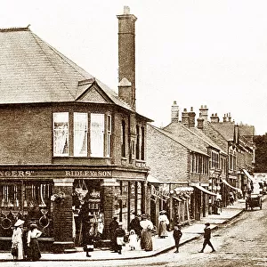Station Road, Harpenden, early 1900s