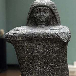Statue on diorite. Treasury of Sethi I