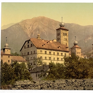 Stockalper Palace at Brigue, Valais, Switzerland