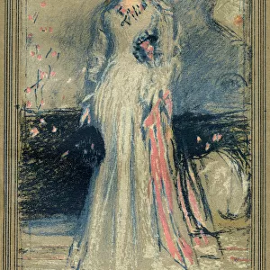 A study for a white girl by James Abbott McNeill Whistler