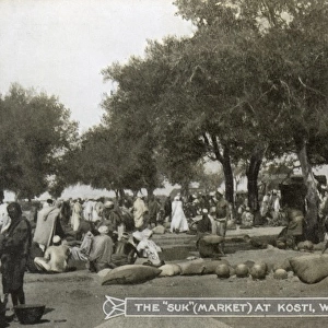 Sudan - The Market at Kosti, White Nile