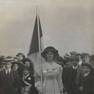 Suffragette Demonstration Charlotte Marsh 23 July 1910