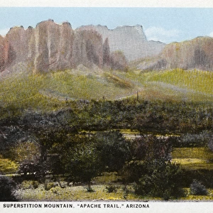 Superstitution Mountain - Apache Trail - Arizona, USA
