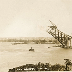 Sydney Harbour Bridge, Australia - Construction (1 of 2)