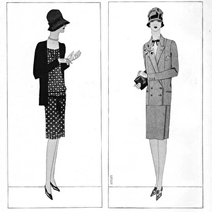 Tailor-made summer frocks from London salons, 1927