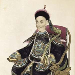 Tao-kuang (1782-1850). Litography. FRANCE. Paris