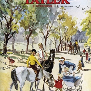 Tatler front cover - Early Spring Number 1954