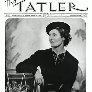 Tatler cover, Lady Ironside by Madame Yevonde