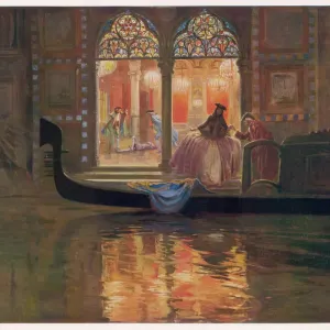 "The Venetian Episode: Guilietta Departs" Print "The Venetian Episode: Guilietta Departs" Print