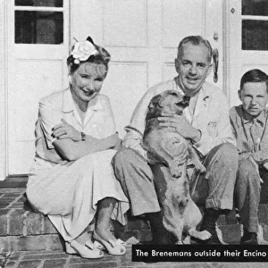 Tom Breneman, Radio Star and his family