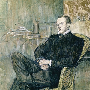 TOULOUSE-LAUTREC, Henri de (1864-1901). Portrait