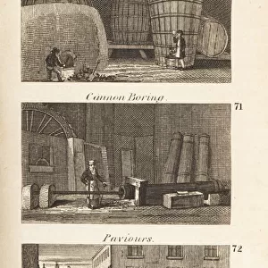 Trades in Regency Scotland: distillery, cannon boring
