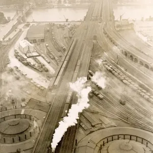 Battersea Train Print Battersea Train Print