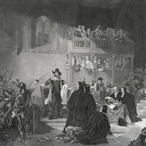 Trial of King Charles 1st in Westminster hall 1649