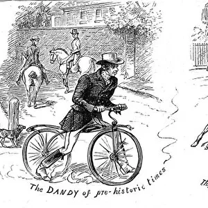 Three Types of Bicycle, 1880