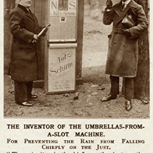 Umbrellas from a-slot machine 1929