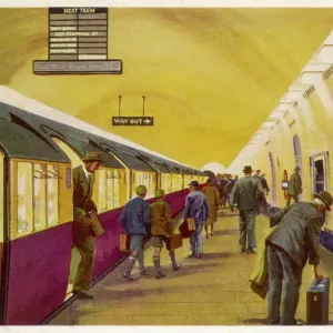 Wood Green Station A Train Print Wood Green Station A Train Print