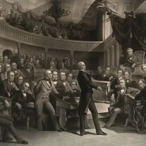 The United States Senate, A.D. 1850 Print The United States Senate, A.D. 1850 Print